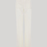 Victoria Beckham | Alina Trouser in Ivory