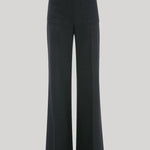 Black Wool Trouser with front Pocket 