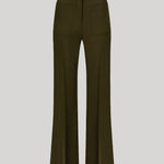 olive green trousers