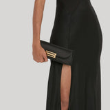 Victoria Beckham | Dorian East-West Clutch Satin