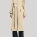Victoria Beckham | Philippa Trench Coat in Beige