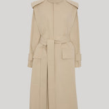 Victoria Beckham | Philippa Trench Coat in Beige