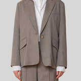 We-Ar4 | The Venue Blazer in Taupe