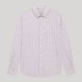 We-AR4 | Inside Out Shirt in Pink Pinstripe