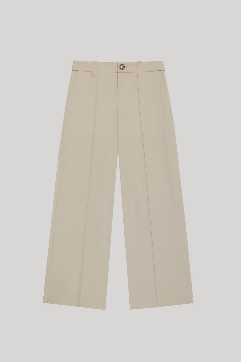 Tan cotton trousers
