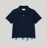 We-Ar4 | The Media Polo in Midnight Navy Multi