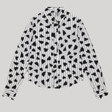 We-Ar4 | The Rebel Shirt in Black Multi