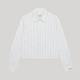 We-Ar4 | The Campbell Shirt in Grass Stripe