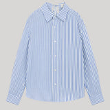 We-Ar4 | The Swing Blouse in White Stripe