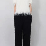 Loulou de Saison | Zaro Fringed Fabric Top