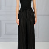Three Graces London | Shefali Seersucker Jumpsuit