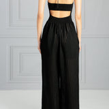 Three Graces London | Shefali Seersucker Jumpsuit