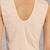 Forte_Forte | Pink Cotton Jersey Tank