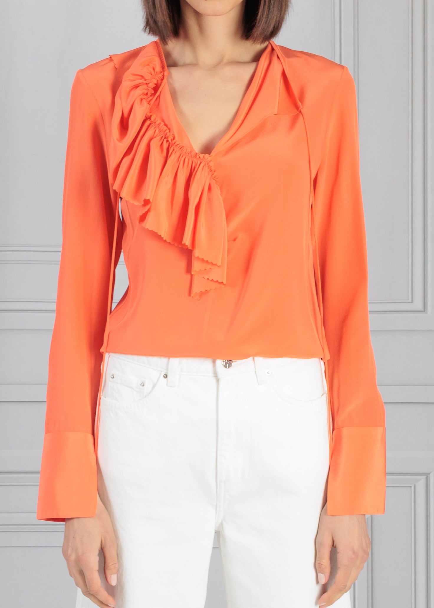 Victoria Beckham | Romantic Ruffle Blouse
